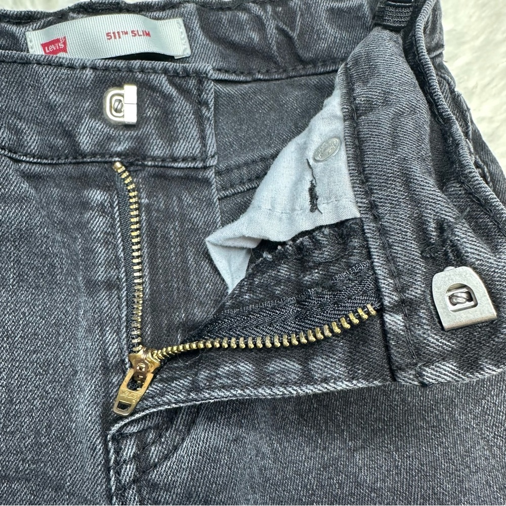 Levi’s Jeans Black Size 7 - Picture 5 of 16